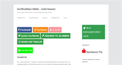 Desktop Screenshot of coldhawaii.eu